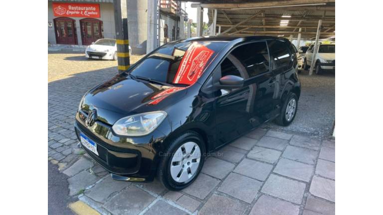 VOLKSWAGEN - UP - 2014/2015 - Preta - R$ 36.900,00